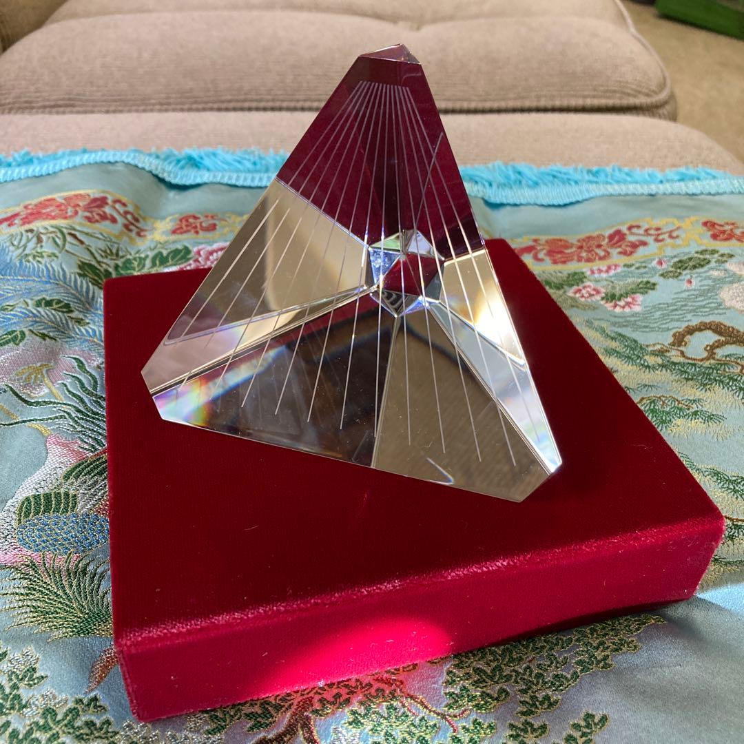 STEUABEN ピラミッド　クリスタル　スチューベン　1990年代　希少