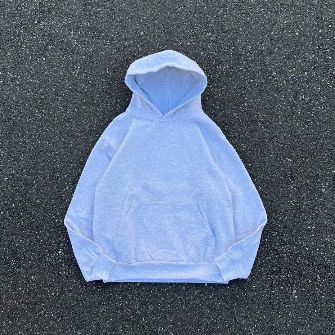 ロサンゼルスアパレル スウェットフーディー パーカー グレー M 14oz