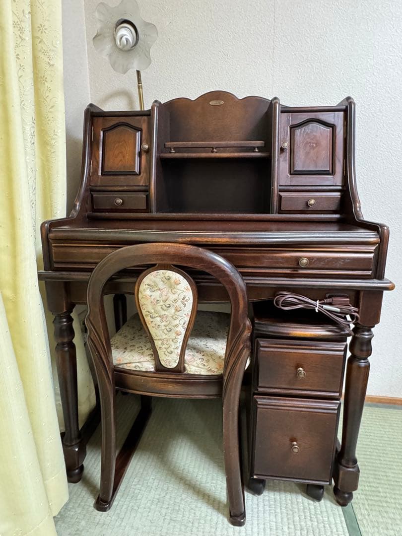 アトランタ　太田長　ダークブラウン ドレッサー　セット購入お願い致します。