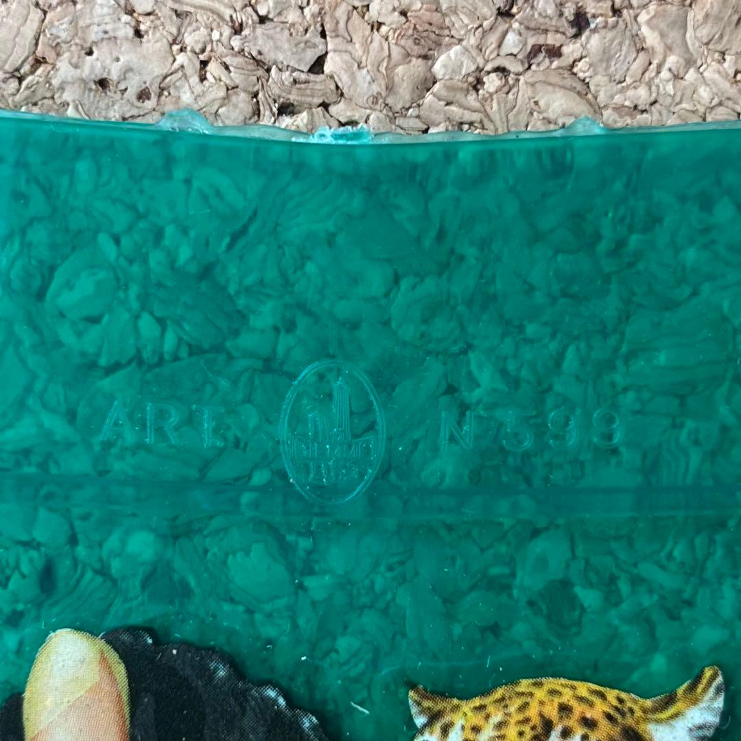 ◆50s60sデッドストック【Biemme・マッドフラップ】クリアグリーン