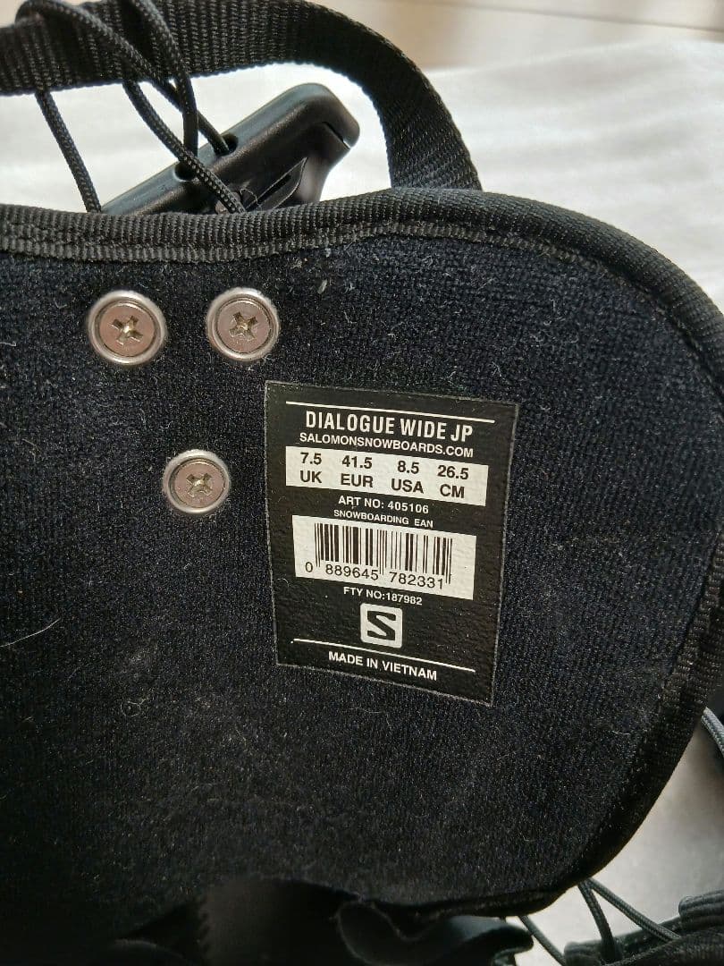 Salomon ダイアログ ワイド スノーボードブーツ 26.5cm