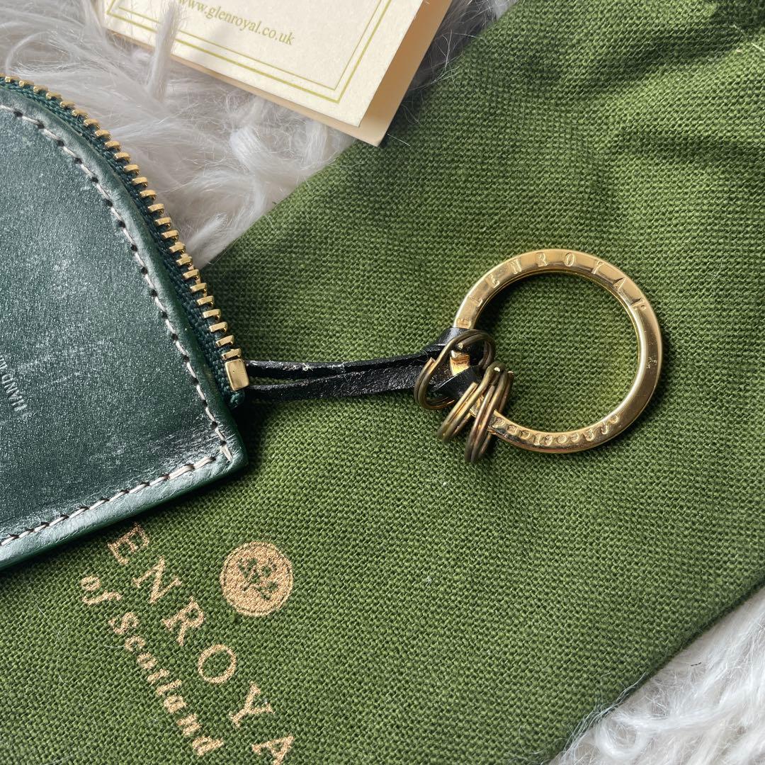 【未使用レベル】グレンロイヤル ブライドルレザー キーケース