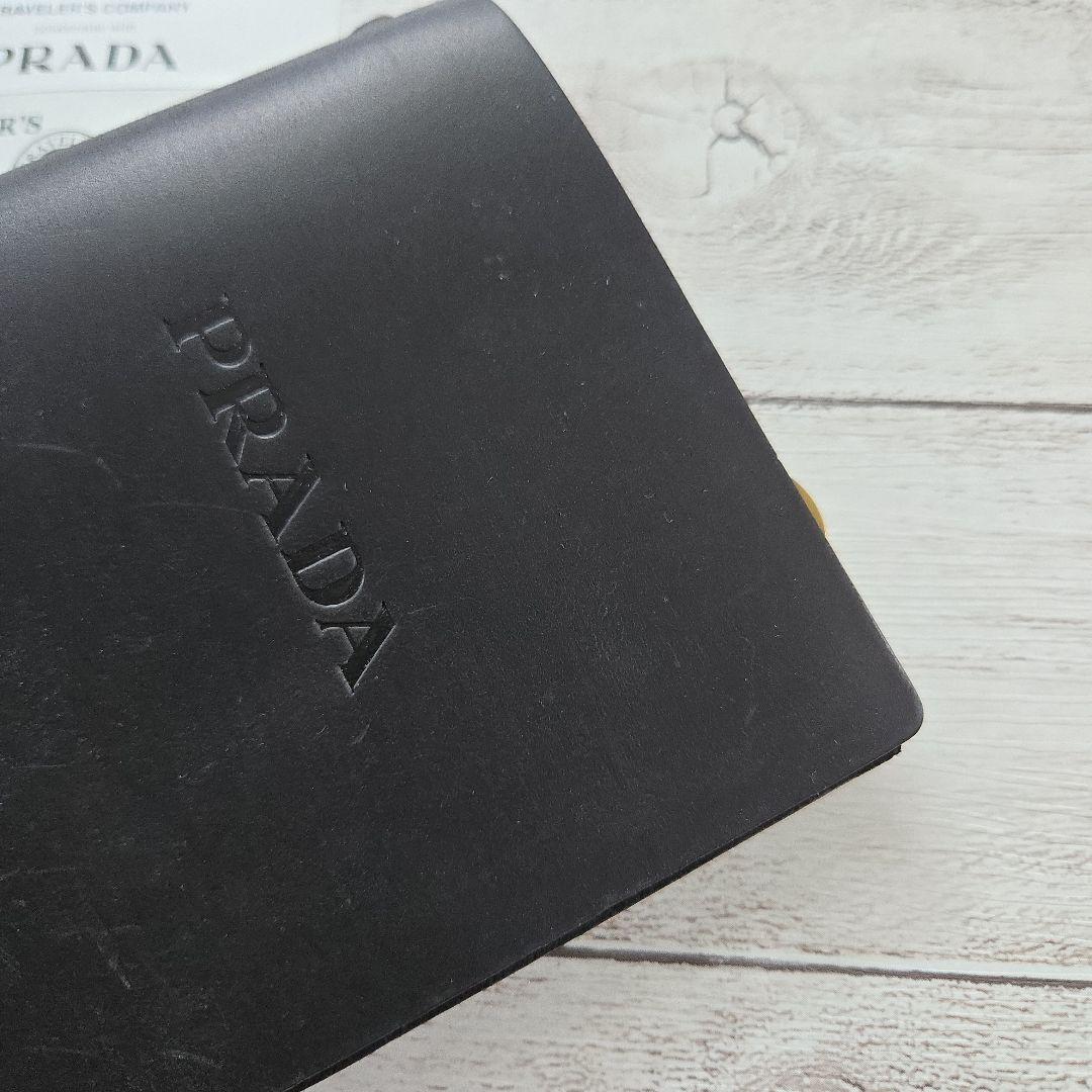 【ブラスタグ　付き】トラベラーズノート　プラダ　PRADA　リフィル