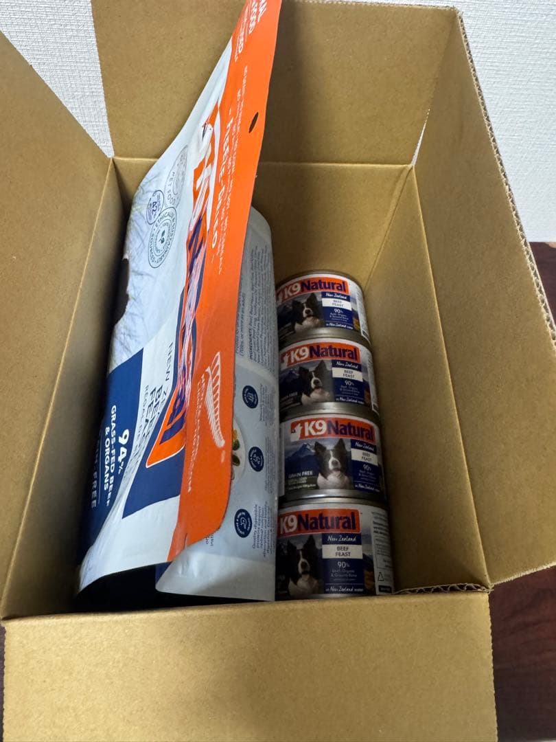 K9ナチュラル　ビーフ　フリーズドライ・ウエットフード