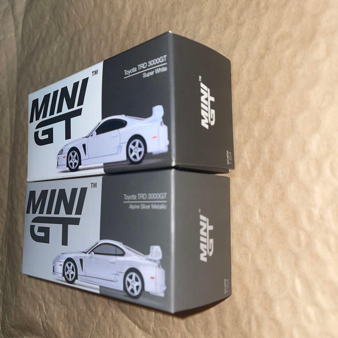 mini gt 1/64 トヨタ スープラ TRD 3000 2台セット
