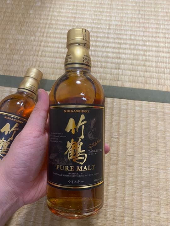 竹鶴ピュアモルト　ＮＶ　500ml　旧ラベル　　2本