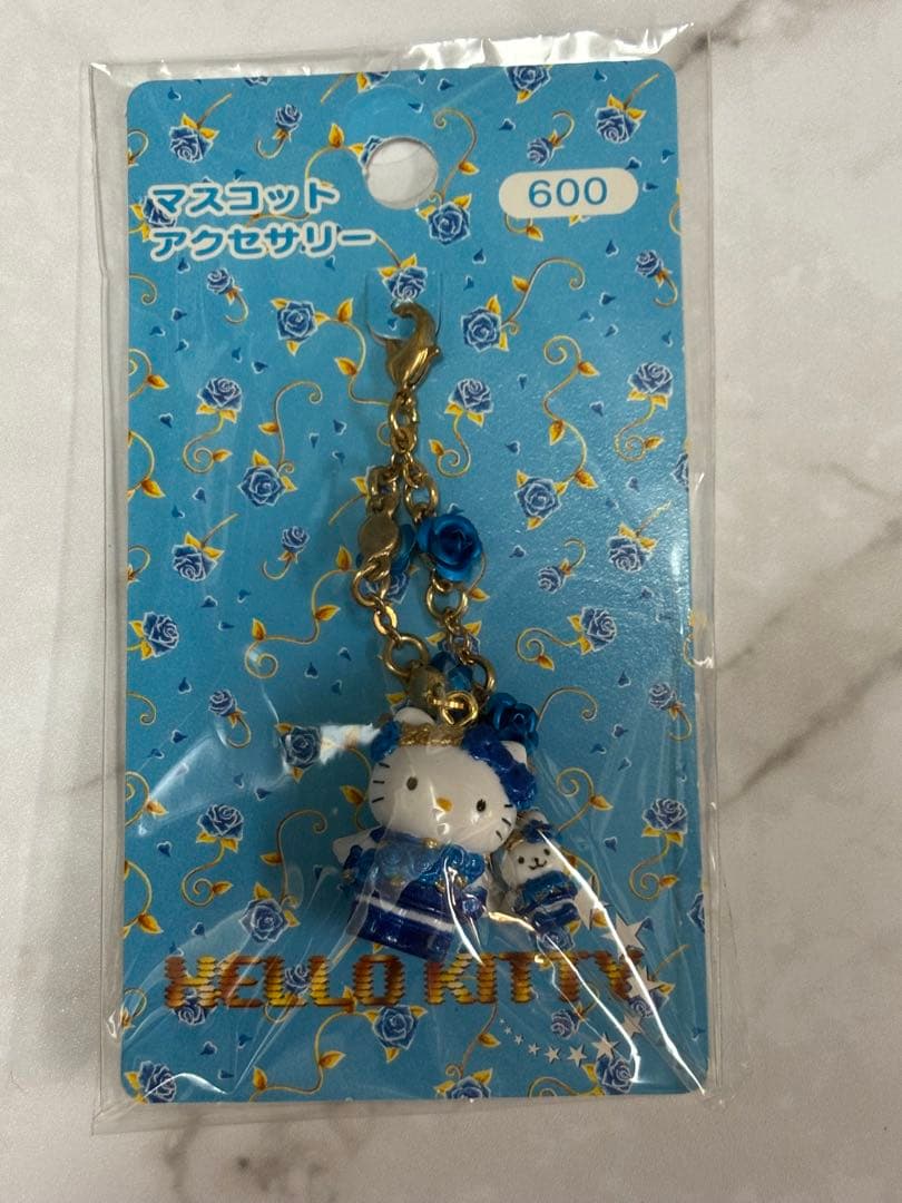 2001年 サンリオ ハローキティ ブルーローズ マスコットアクセサリー