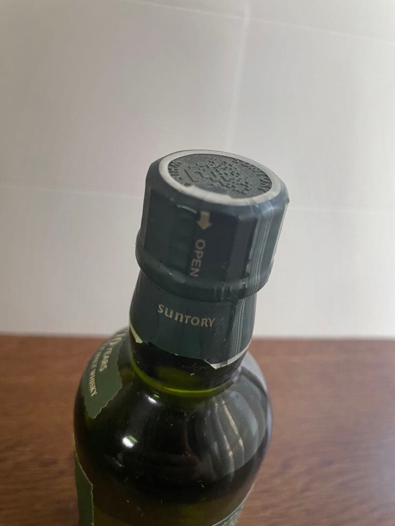 新品未開封！グリーンラベル白州10年シングルモルトウイスキー180mlサントリー