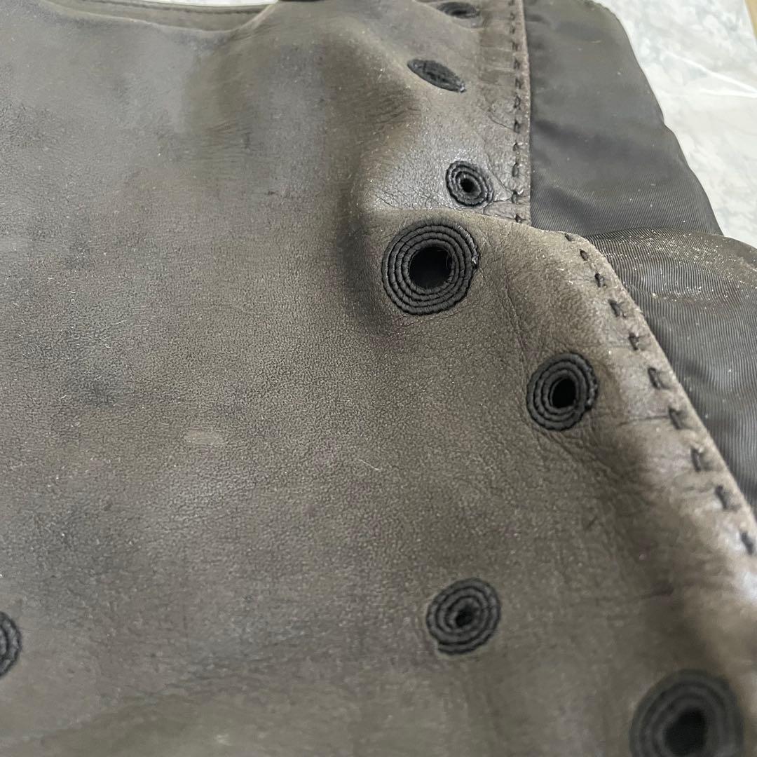 【お値下げしました】PRADA ブラック トートバッグ ドットデザイン