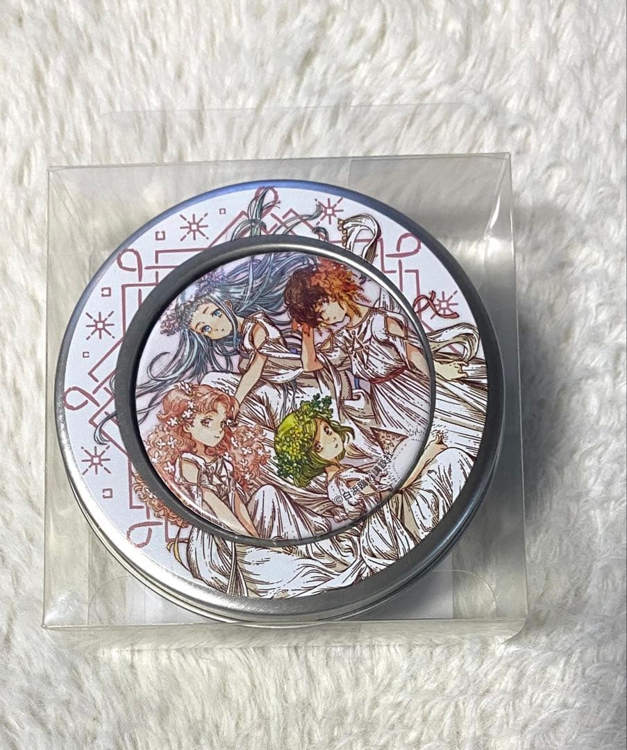 とんがり帽子のアトリエ　くじ　マグネットつきブリキ缶