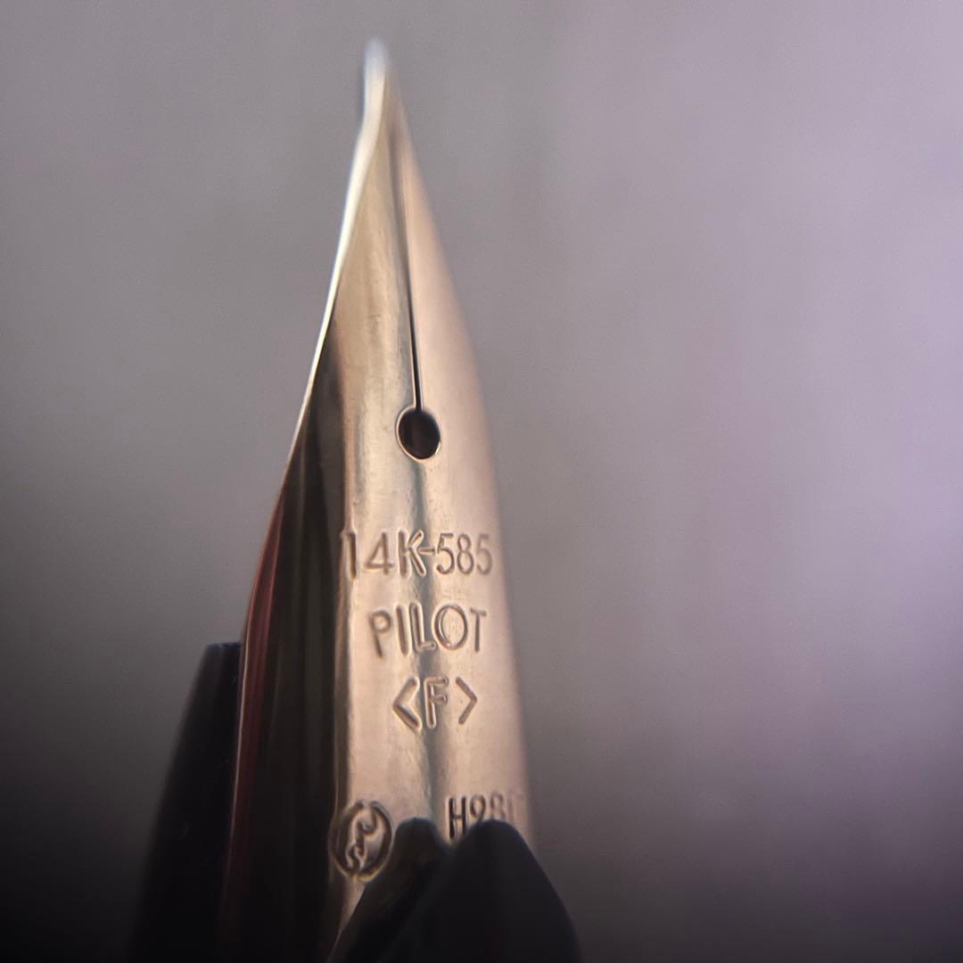 14K 585 PILOT パイロット　Elite エリート　万年筆