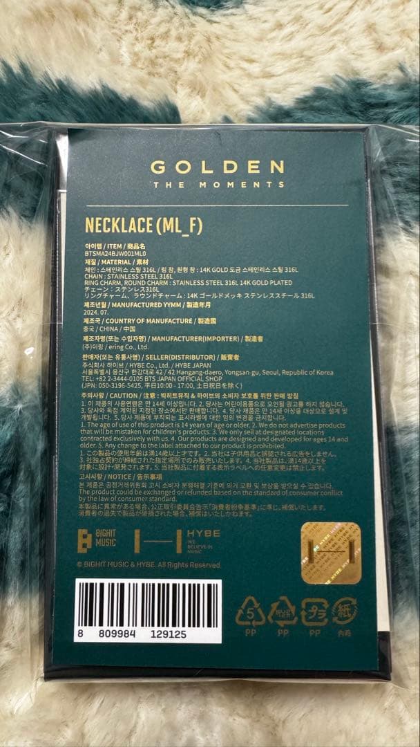 GOLDEN 展示会　ネックレス