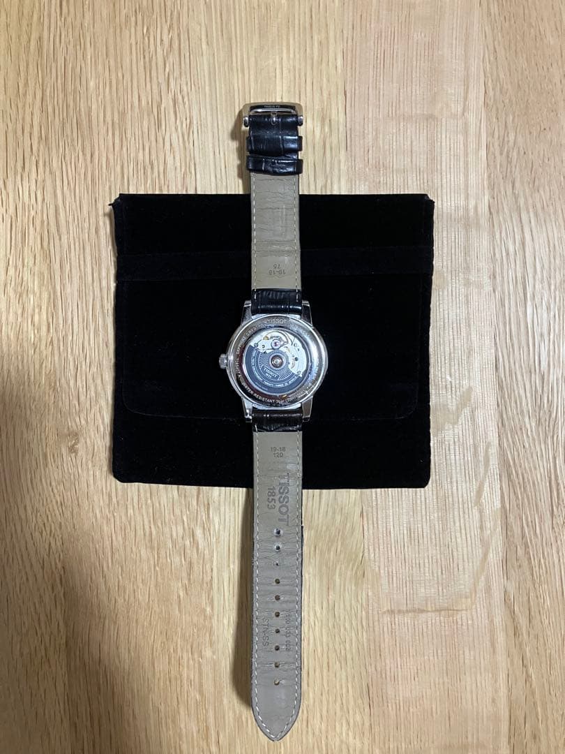 【フェイト】TISSOT 自動巻き時計 ホワイトダイヤル