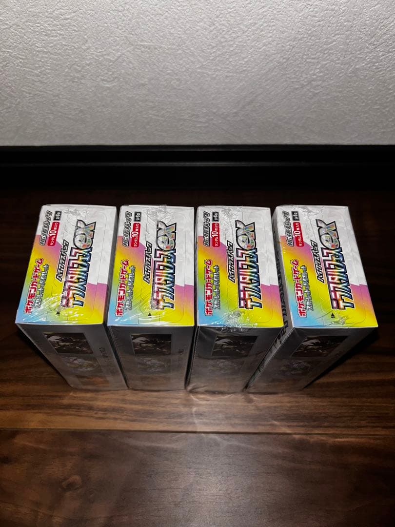 【新品未開封】テラスタルフェスex シュリンク付き 4BOX