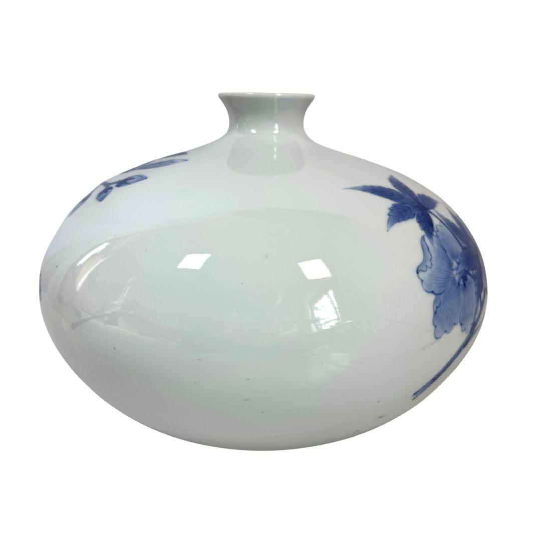 井上萬二　壺　有田焼　人間国宝