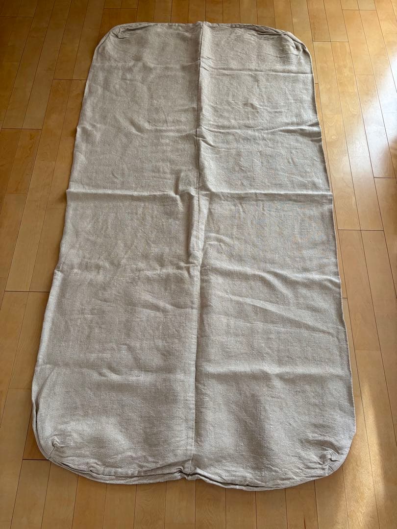 フランス　アンティーク　リネン　カバー　フランス軍用品