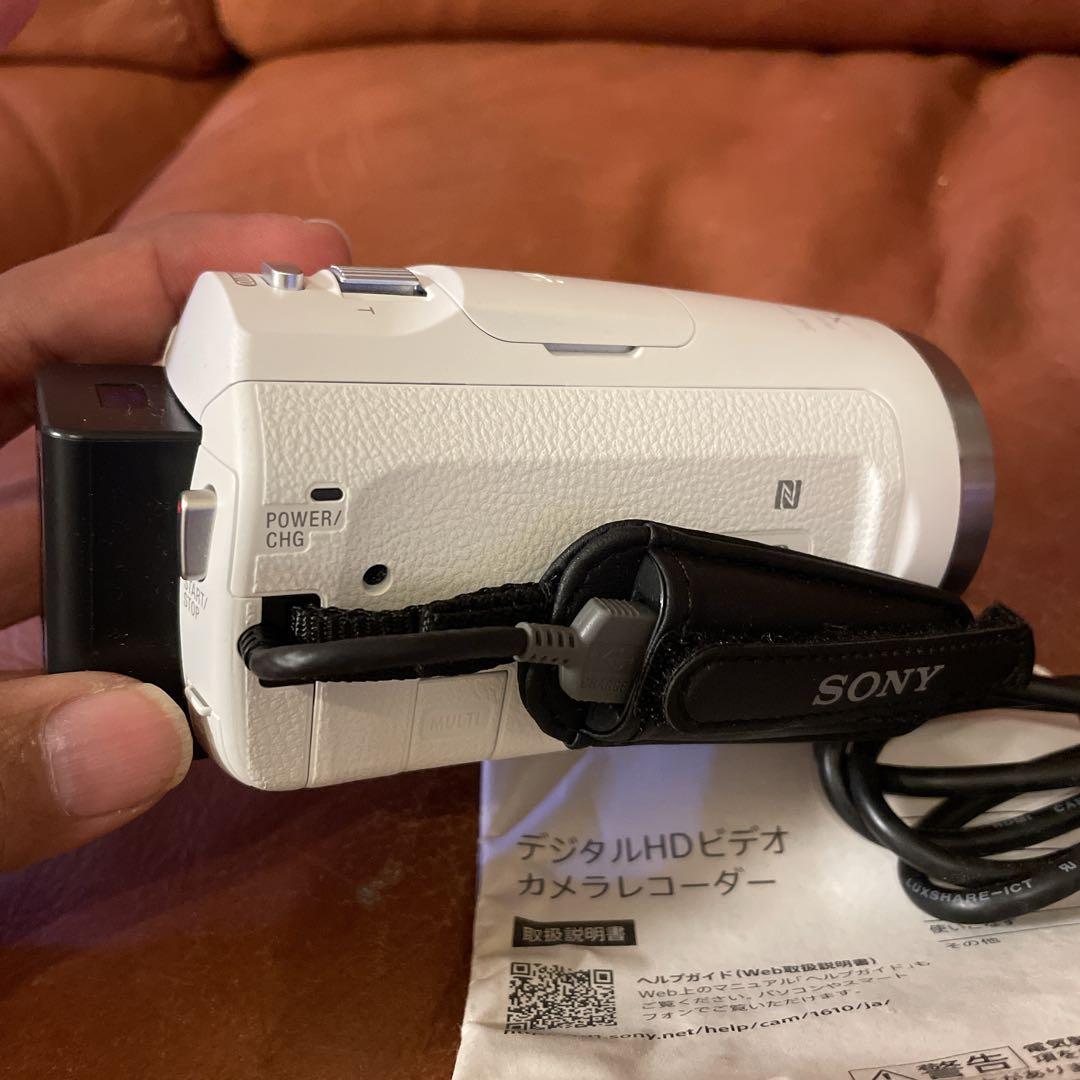 ★美品★ Sony ソニー HDR-CX680 ハンディカム　ホワイト