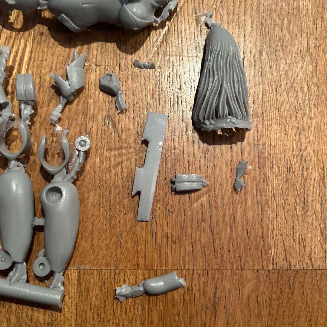 プラレス3四郎　桜姫　フル可動　ガレージキット