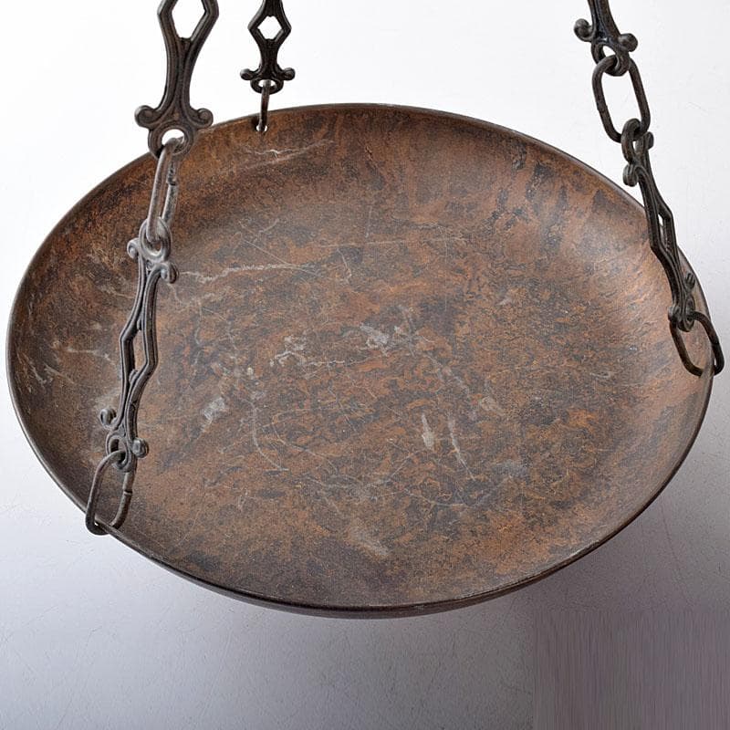 アンティーク　真鍮製　天秤はかり　置物　重さ約4.5㎏　M　R8127B