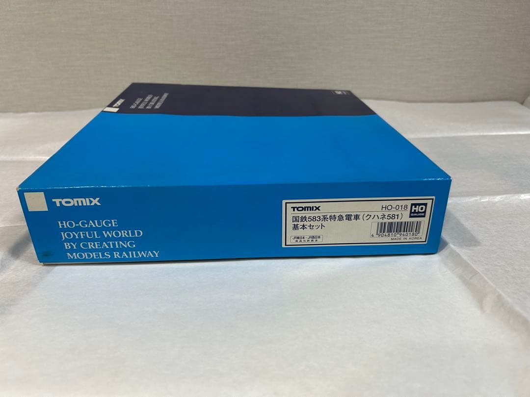 HOゲージ　HO-018国鉄583系特急電車（クハネ581）基本セット