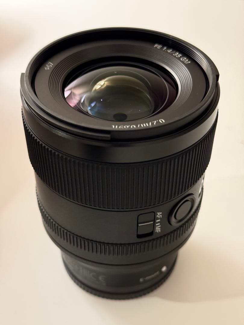 SONY FE 35mm F1.4 GM 単焦点レンズ「SEL35F14GM」