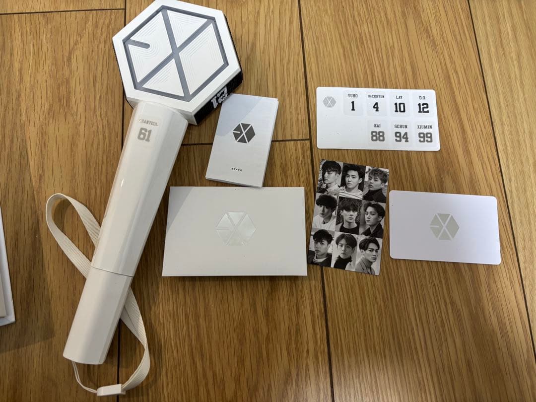 EXO 公式ペンライト 2本セット　fan light チェン　Chen