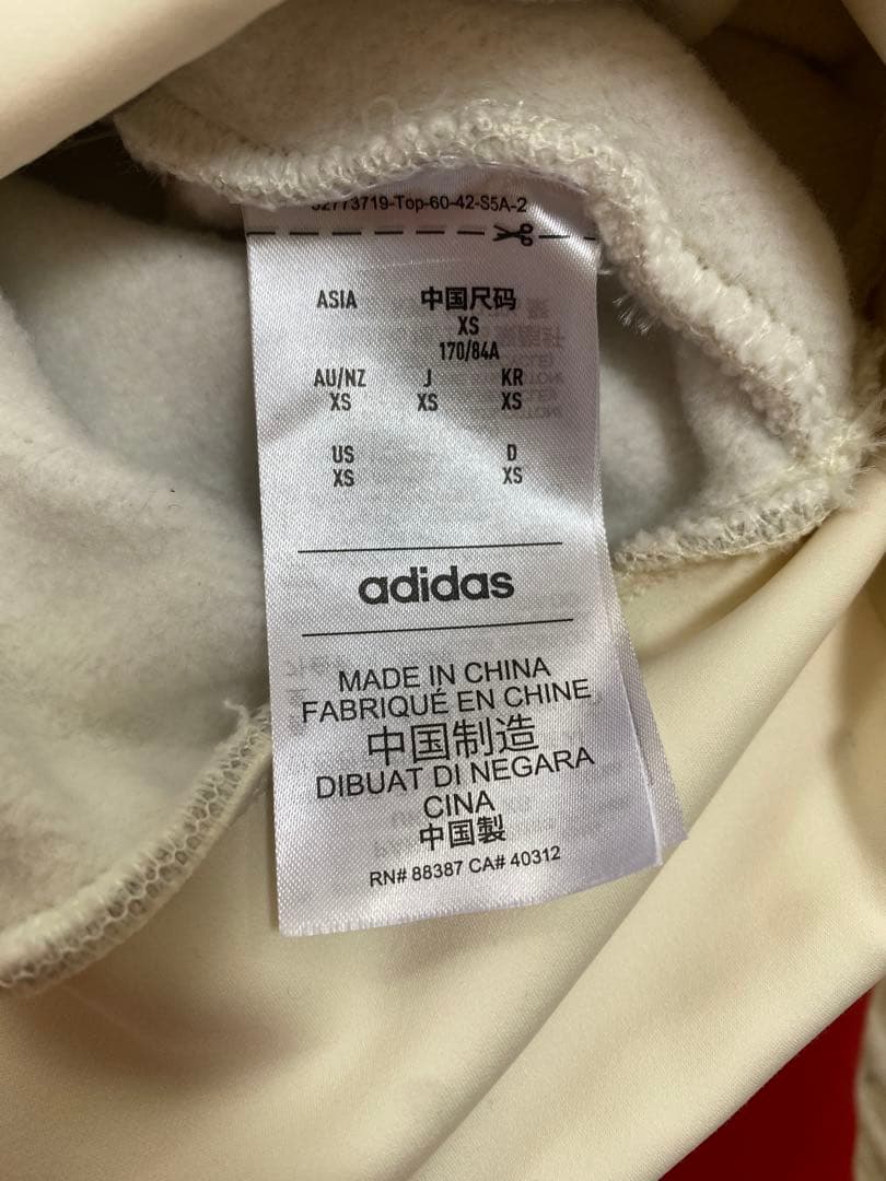 フィアオブゴッド ×アディダス adidas プルオーバーパーカー XS