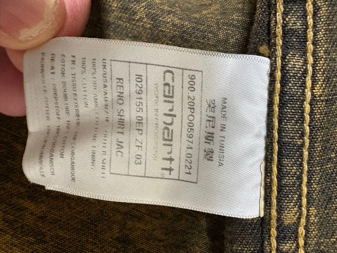 Carhartt WIP デニムシャツジャケット L ブラウン