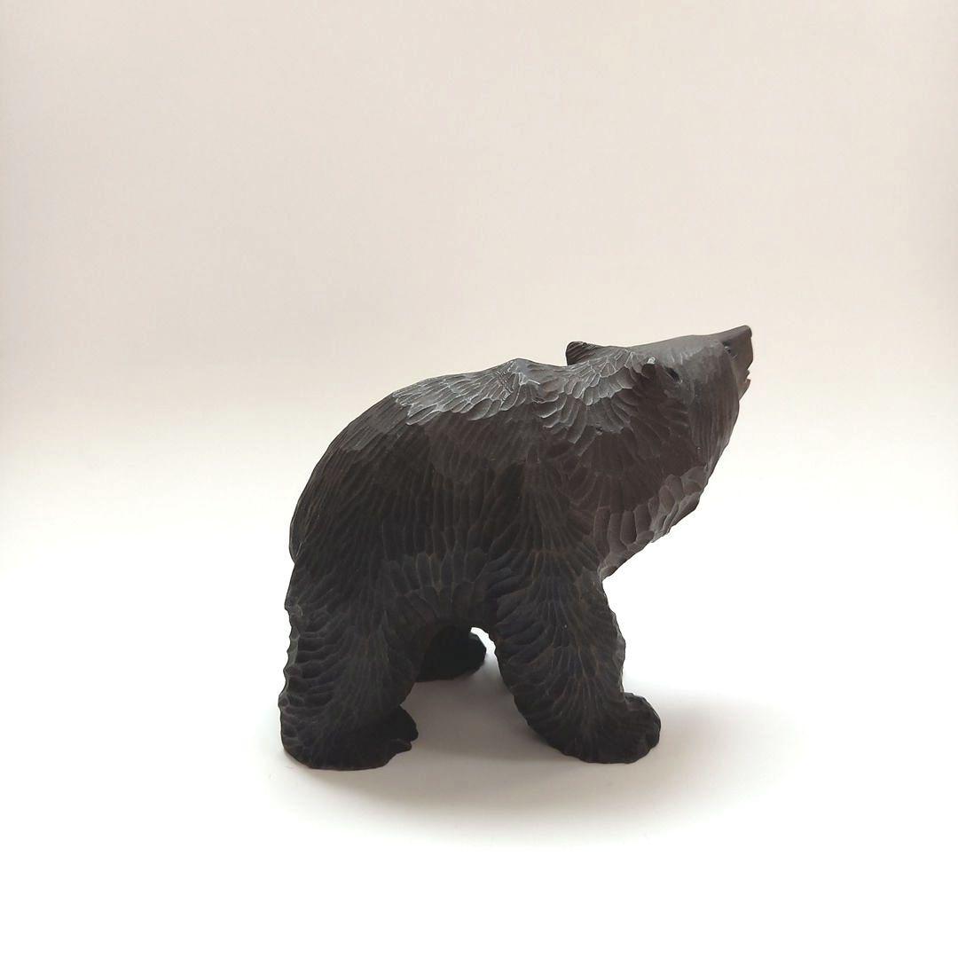 木彫り熊　八雲　民芸　木彫りの熊