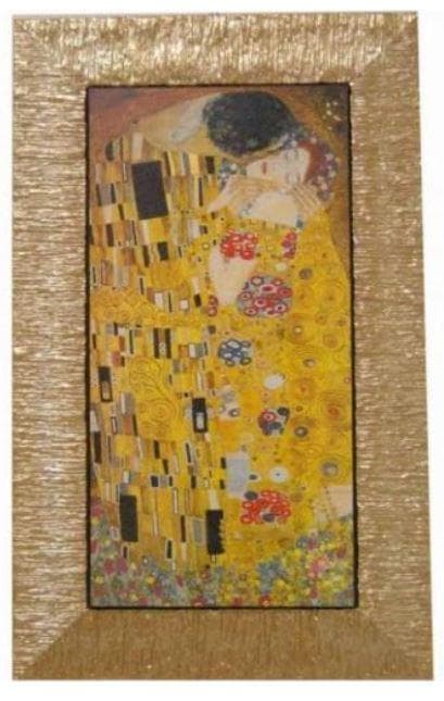 イタリア 額絵 アートフレーム クリムト 接吻 キス 3060-103