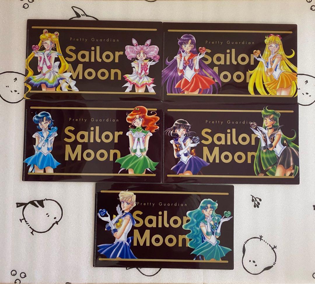 美少女戦士セーラームーン 明治コラボクリアファイル缶ミラー マルチケース計19品