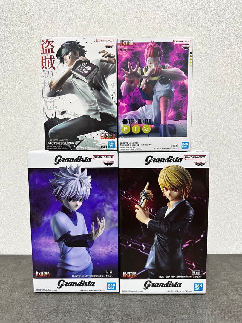 HUNTER×HUNTER フィギュア まとめ売り 4個セット