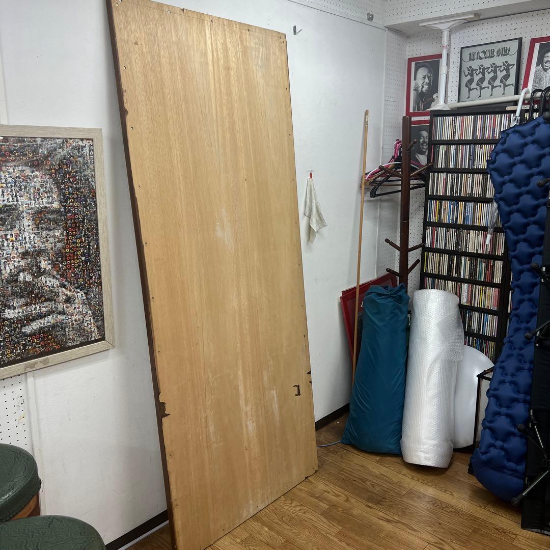 超大型木製フレームの全身鏡 、引取り限定，3月末まで