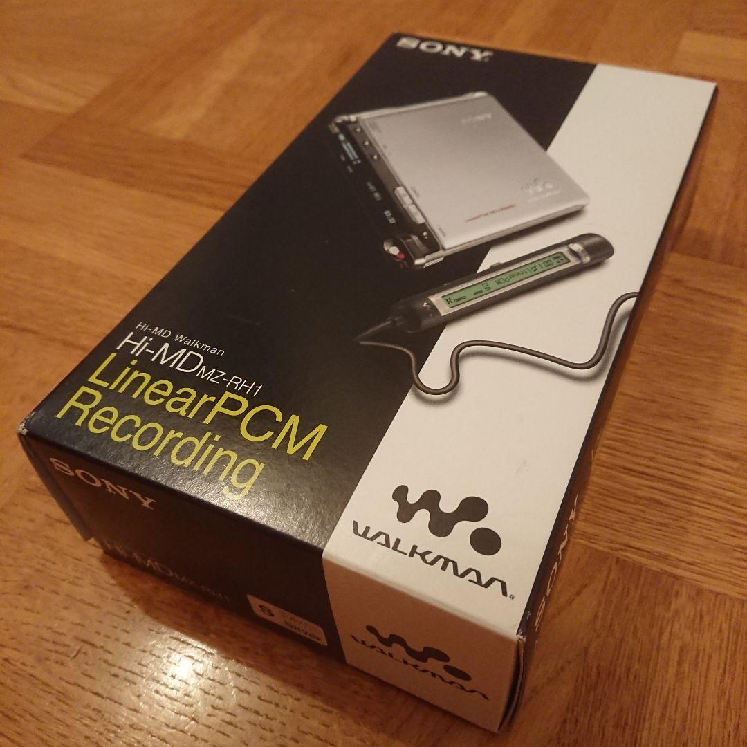 【新品/未使用/未開封】ソニー ポータブル MD ウォークマン MZ-RH1