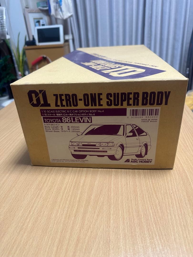 ABCホビー　AE86レビンボディー新品未使用