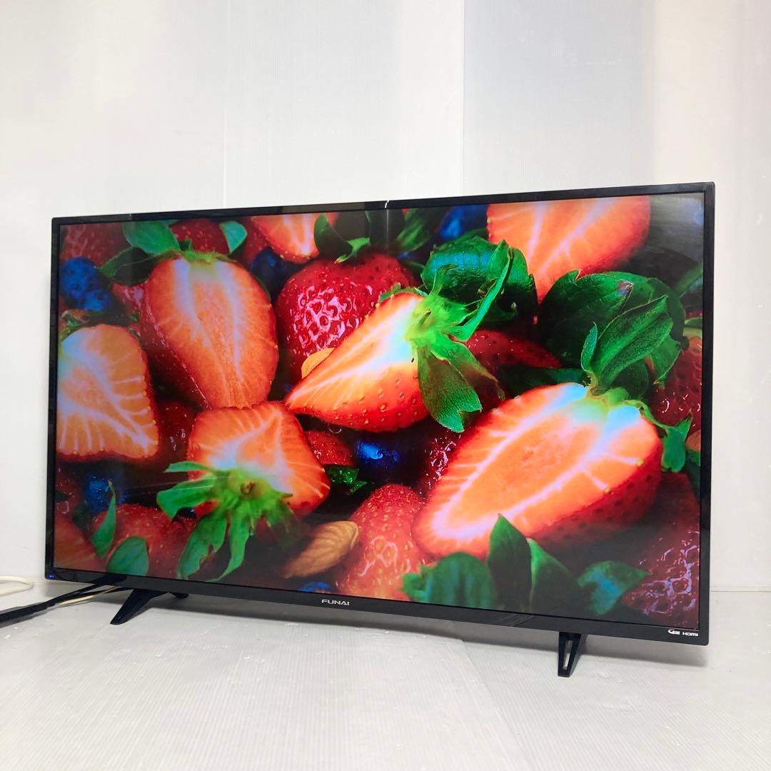 極美品 フナイ 43インチ 4K液晶テレビ FL-43U3020 2020年製
