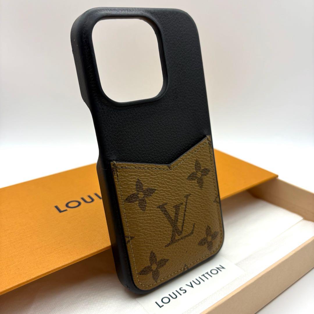 ルイヴィトン バンパー iPhone15Pro モノグラムリバース スマホケース