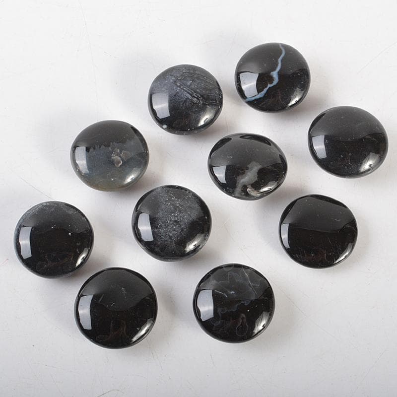 囲碁　碁石　天然石　瑪瑙碁石　玉石　碁笥　一套　D　R7203B