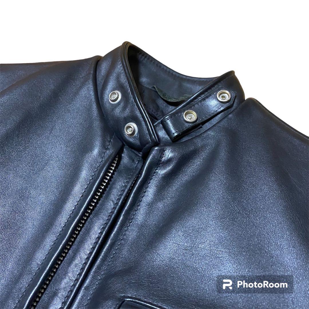 美品　Schott ショット ライダースジャケット　革ジャン USA製