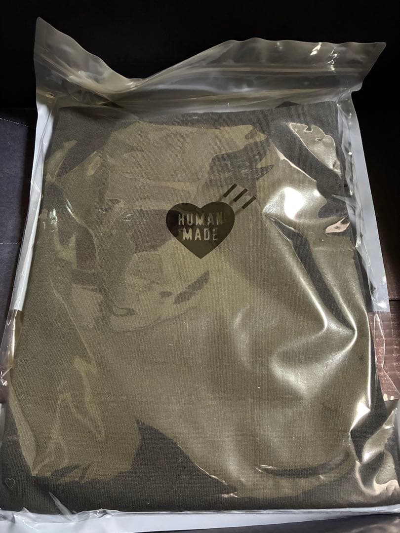 HUMANMADE 長袖T シロクマ　黒　XLサイズ