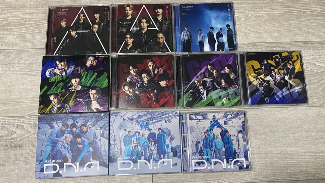 Aぇ! group CD ライブBluRay