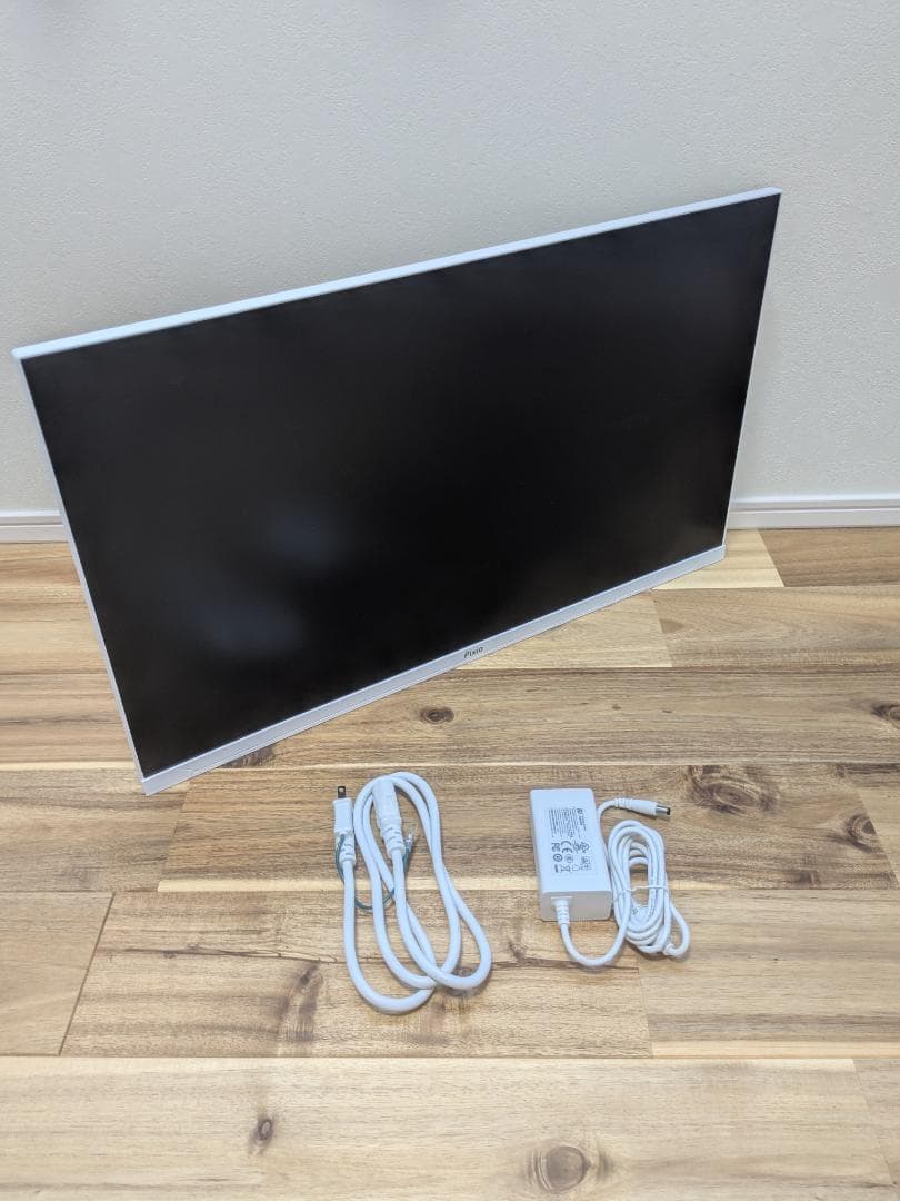 美品 Pixio PX278 WAVE White ゲーミングモニター27インチ