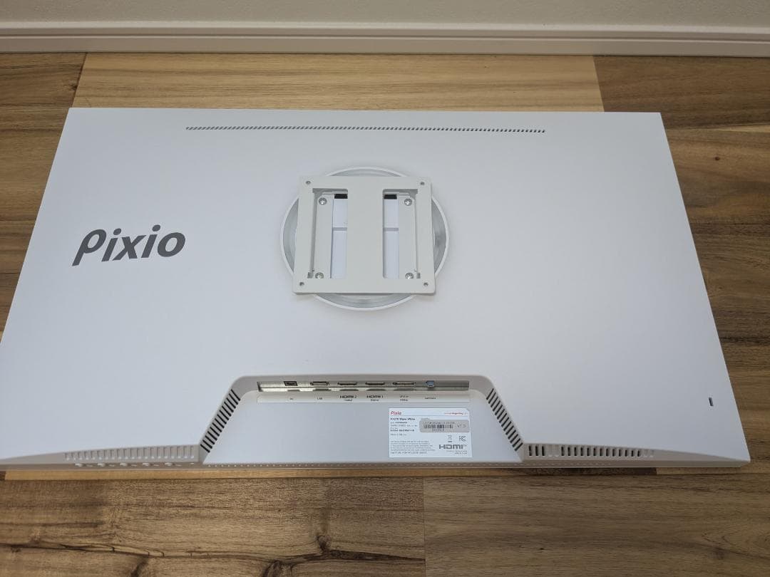美品 Pixio PX278 WAVE White ゲーミングモニター27インチ