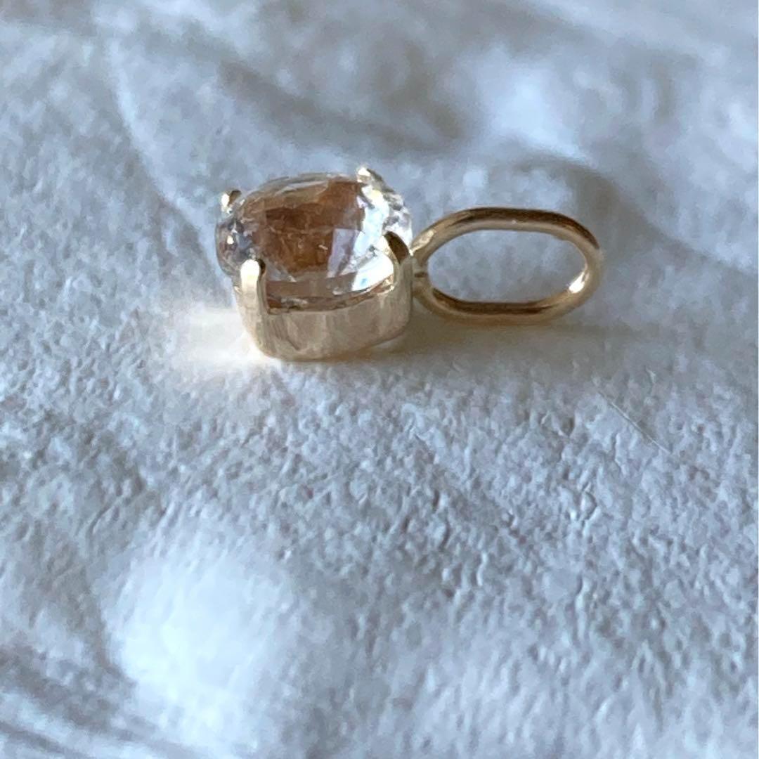 【保証シール付】レムリアンシードクリスタル10金ペンダント