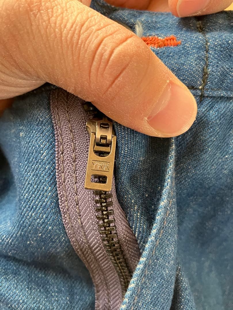 nanamica ナナミカ デニム サルエルパンツ W32 日本製 カーゴパンツ