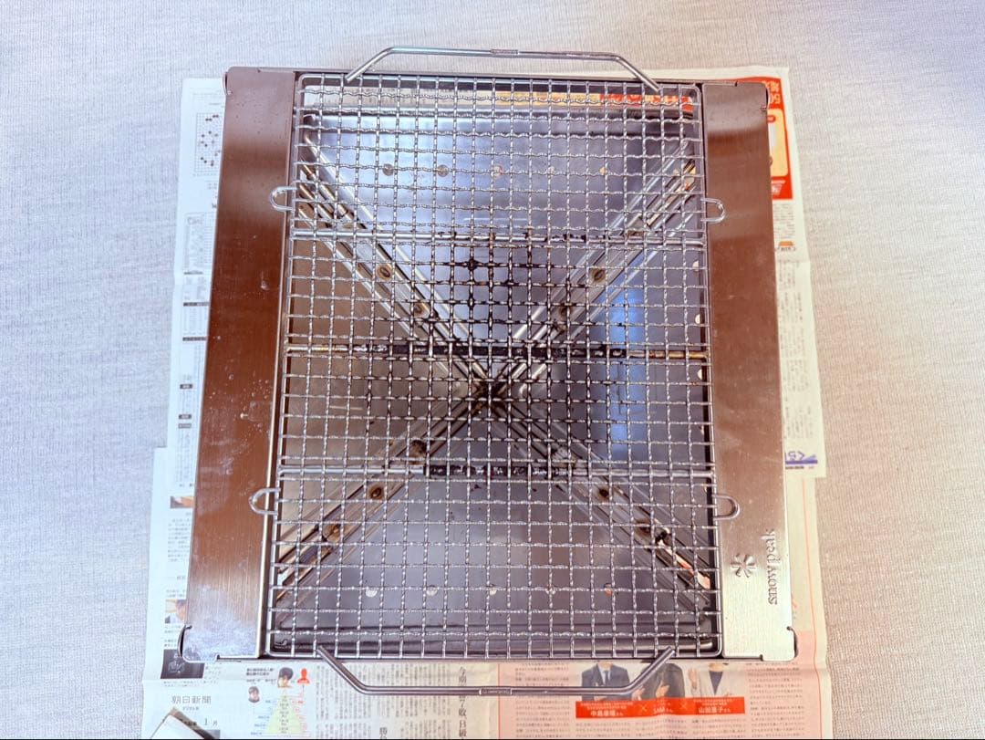 【セット】スノーピーク　焚き火台　焼きアミPro グリルブリッジ