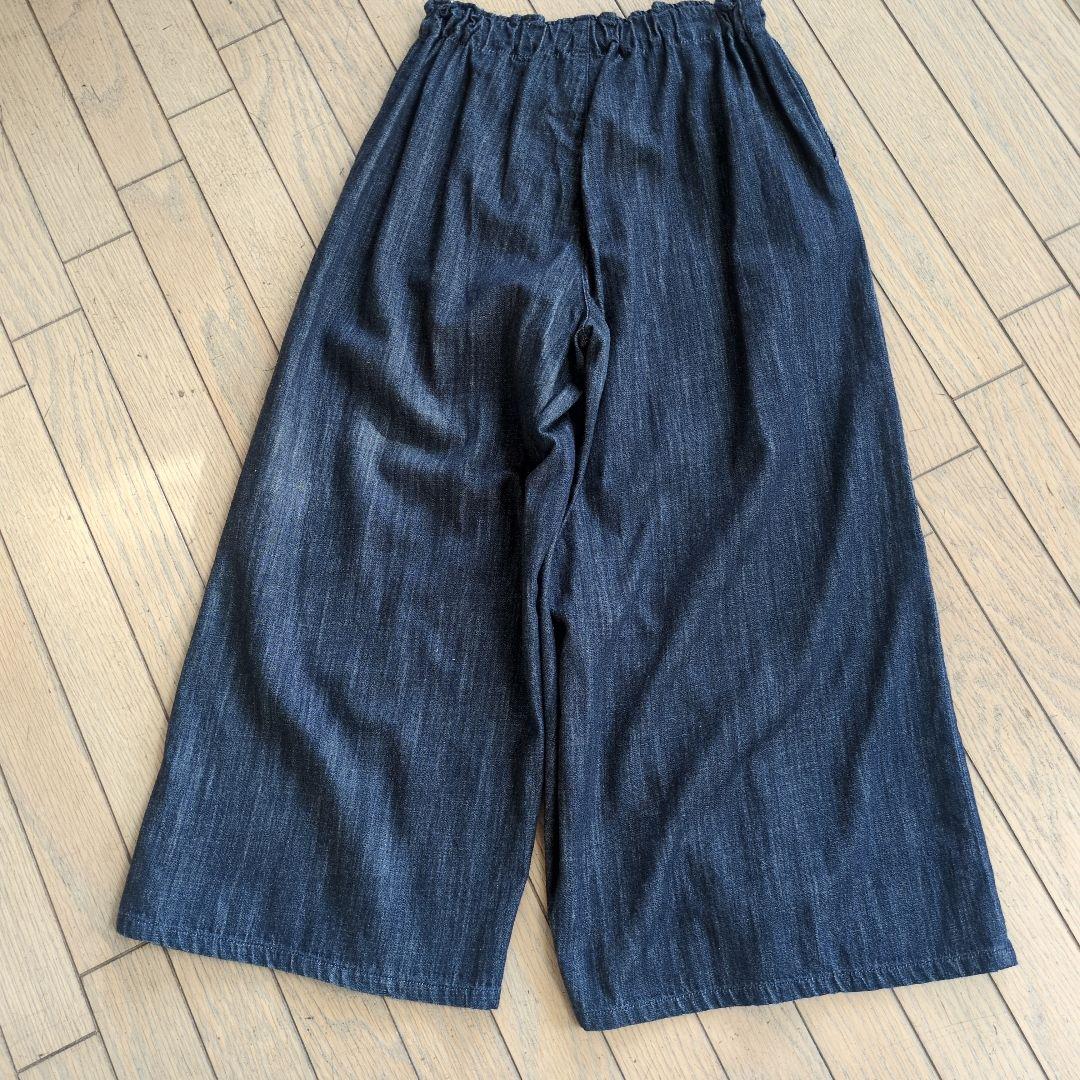 BLUE TRICK 新品未使用　ダークデニム ワイドパンツ