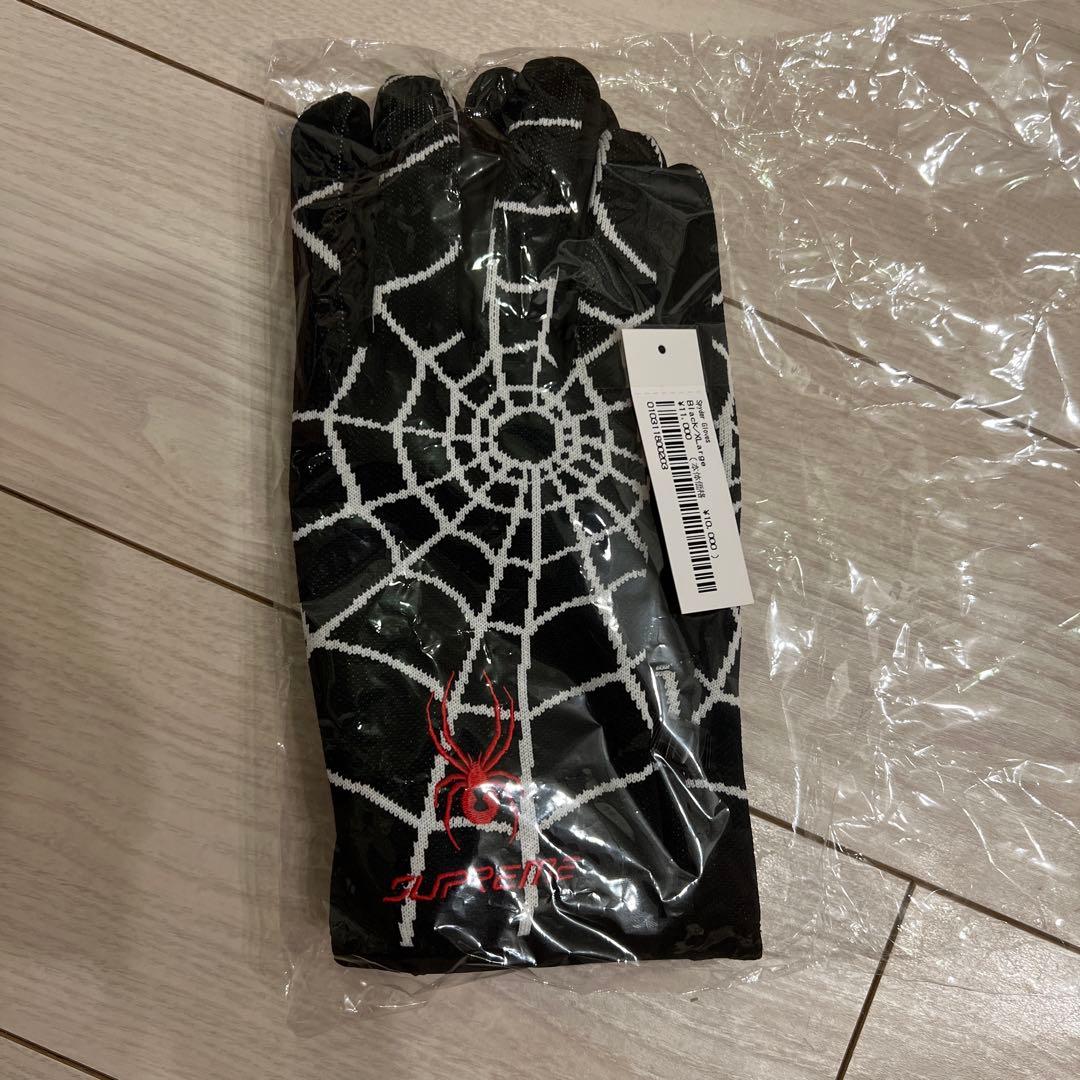 新品未開封 24FW Supreme x Spyder Gloves 黒 XL