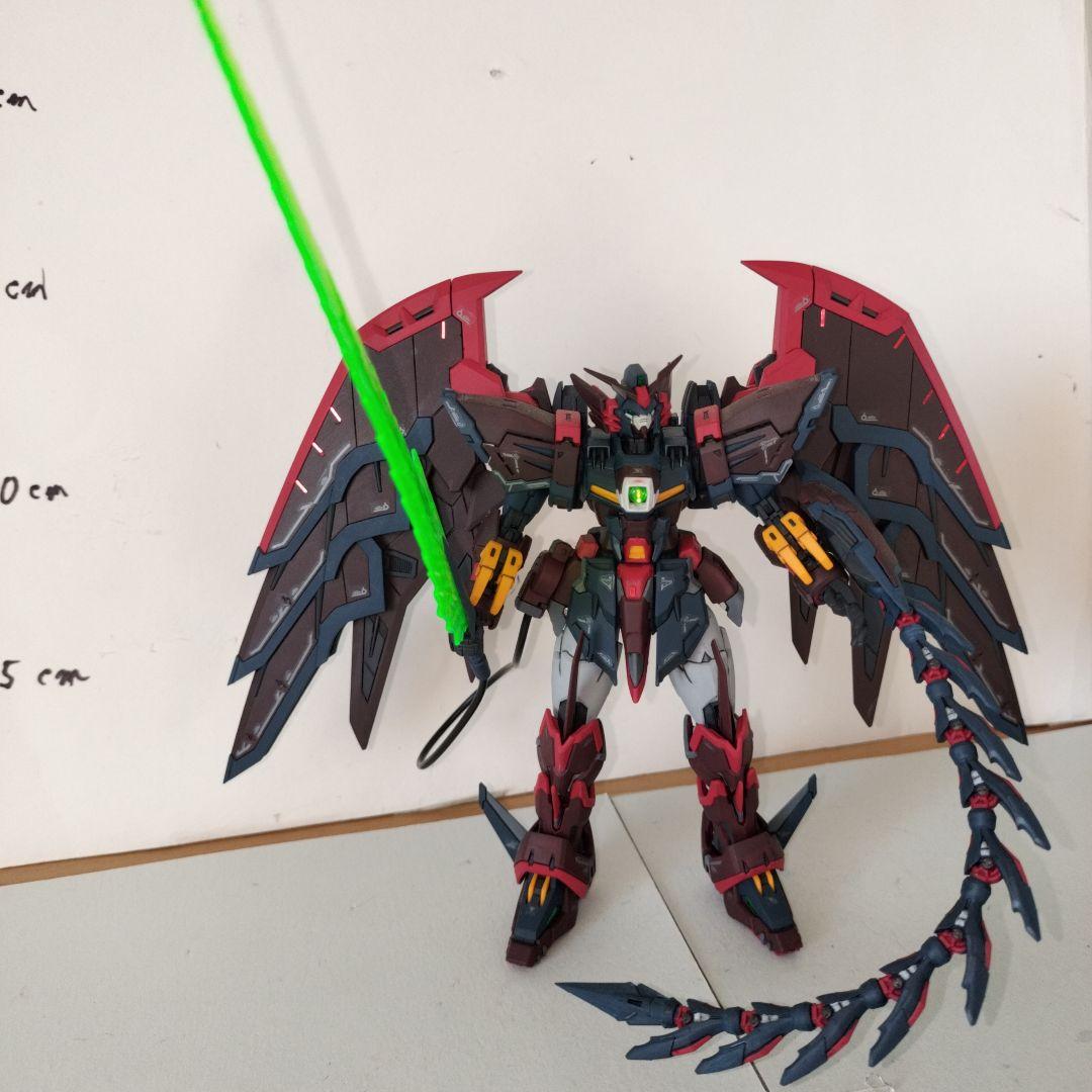 カ*可様 RG 1/144 ガンダムエピオン 塗装完成品 ガンプラ 可変 九龍