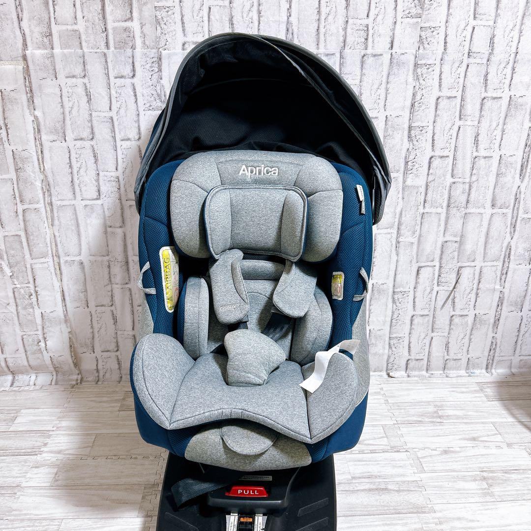 アップリカ クルリラプラス ISOFIX固定 回転式 ムーンライトオーシャン